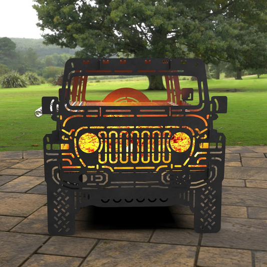 Jeep Wrangler Collapsible Fire Pit