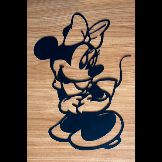 Minnie Mouse Metal Sign - Clearance