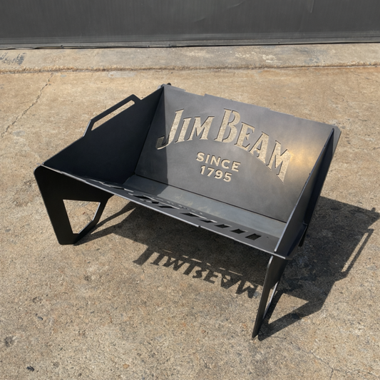 Original Collapsible Fire Pits - Jim Beam