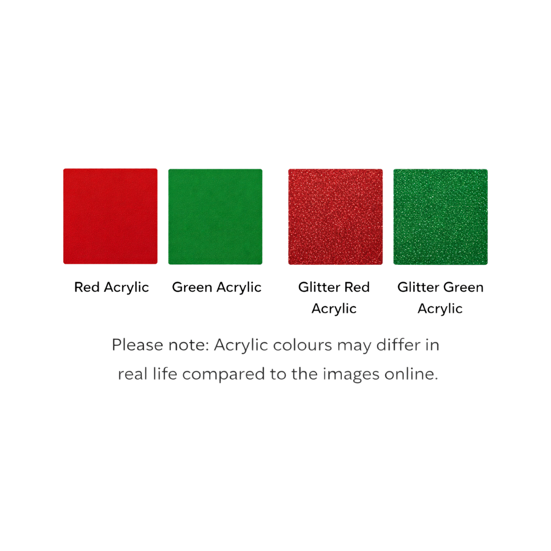 Personalised Valentine's Acrylic Roses